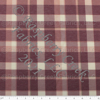 Tartan green Fabric, Raspberry Creek Fabrics