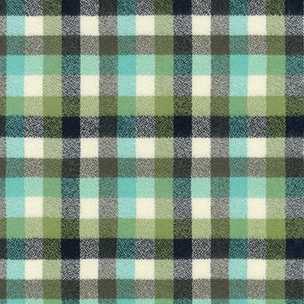 Tonal Sage Green Plaid Robert Kaufman Mammoth Flannel Fabric, Raspberry  Creek Fabrics