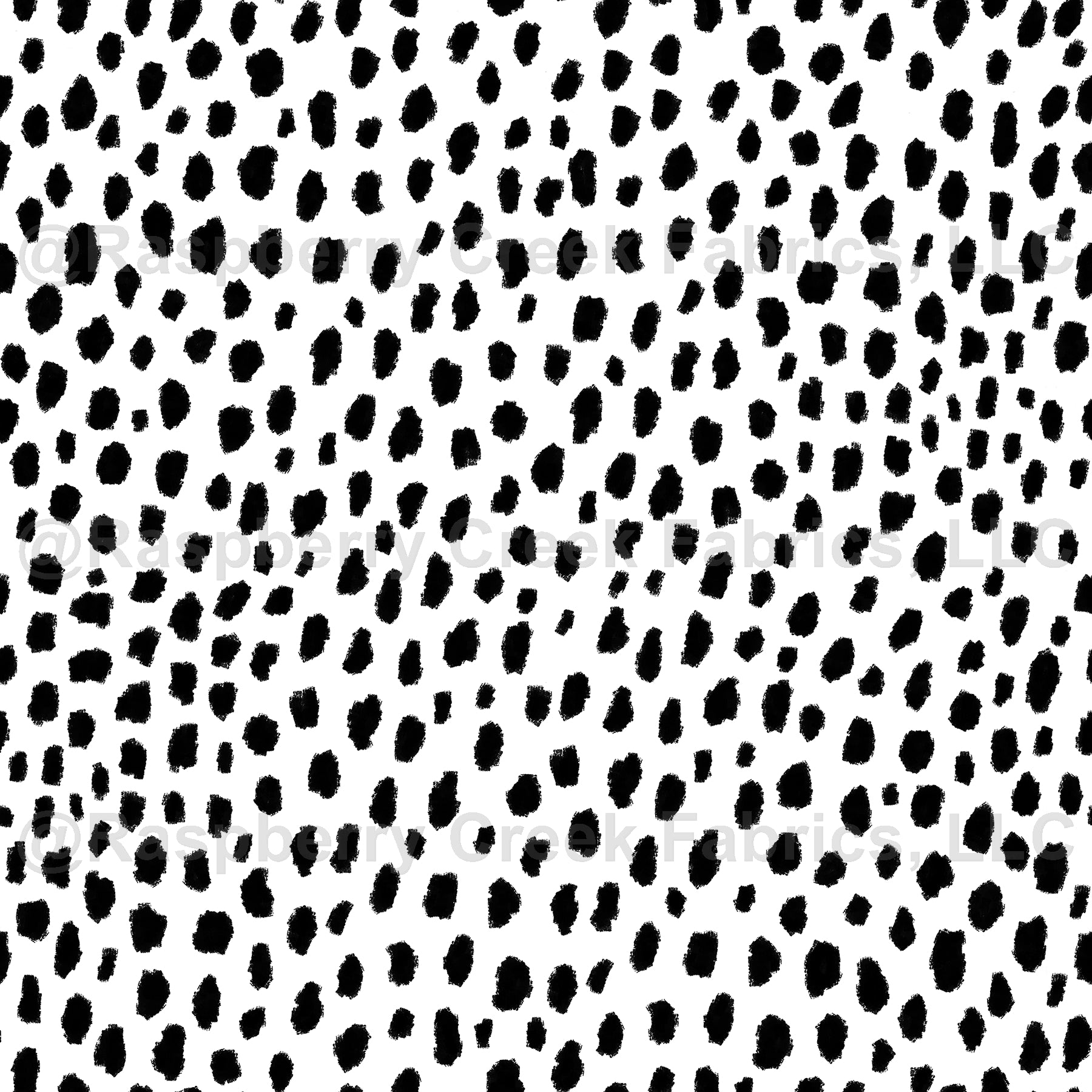 black, leopard, animal print, fashion, home decor, kids, trendy, wild,  fall, girls, women, safari, cheetah, smaller scale Fabric, Raspberry Creek  Fabrics