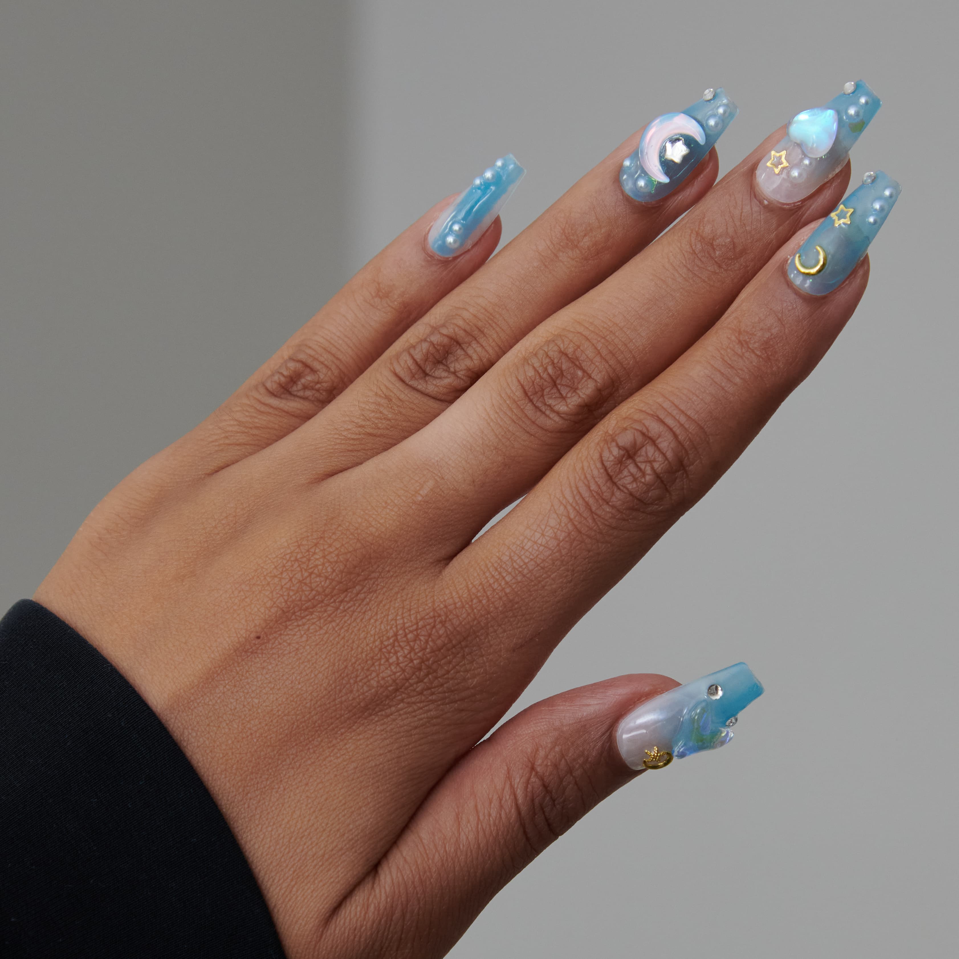 Blue Moon - Ayeshas Nail Rings product image