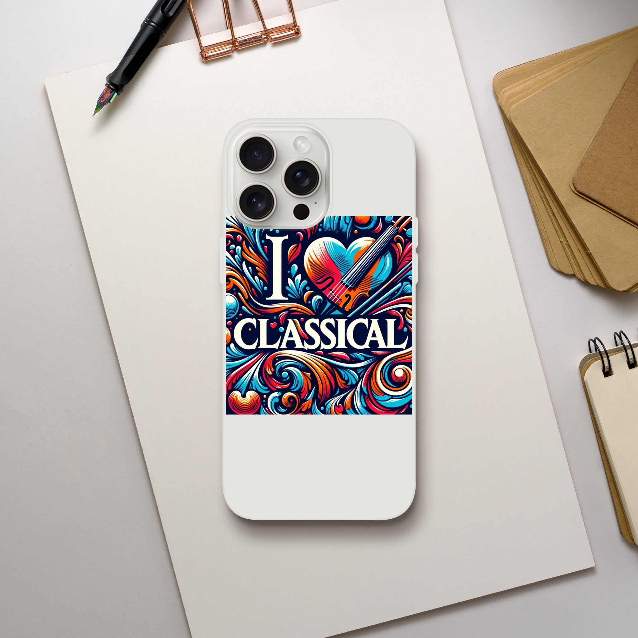 "I LOVE CLASSICAL" Flexi case