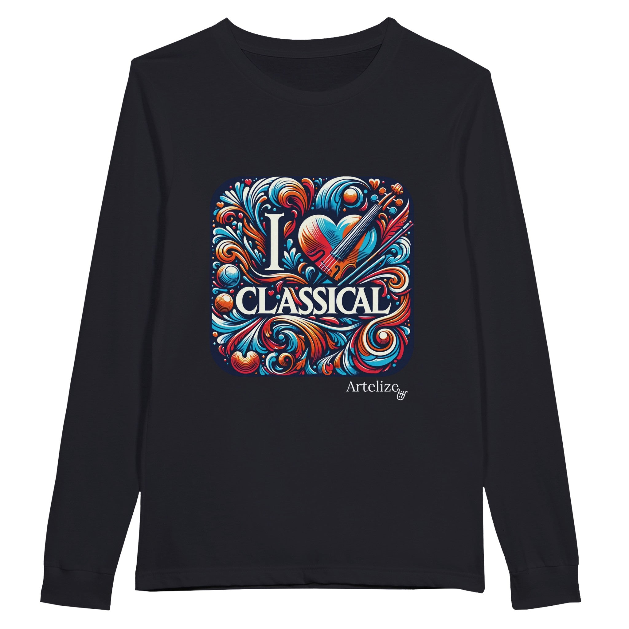 "I LOVE CLASSICAL" Premium Unisex Longsleeve T-shirt