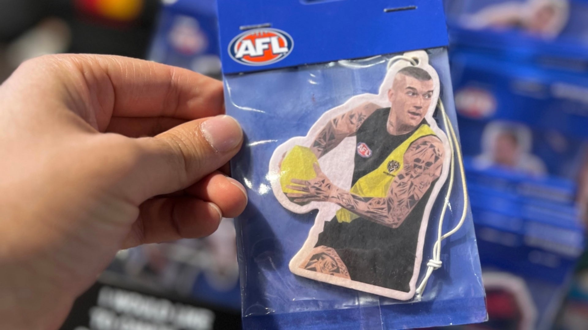 Dustin Martin car air freshener