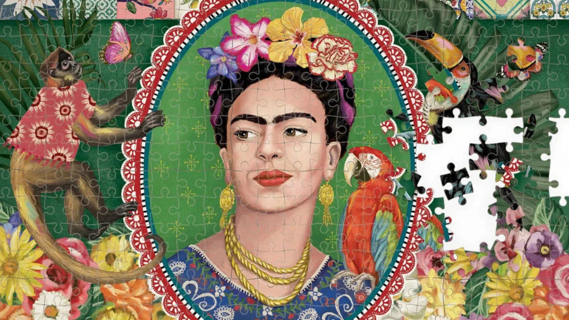 Frida Kahlo 500 piece jigsaw puzzle