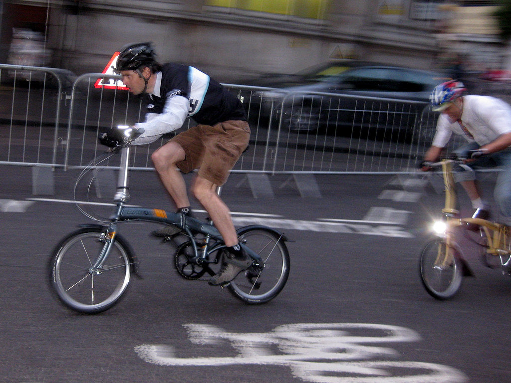 smaller wheels on bike