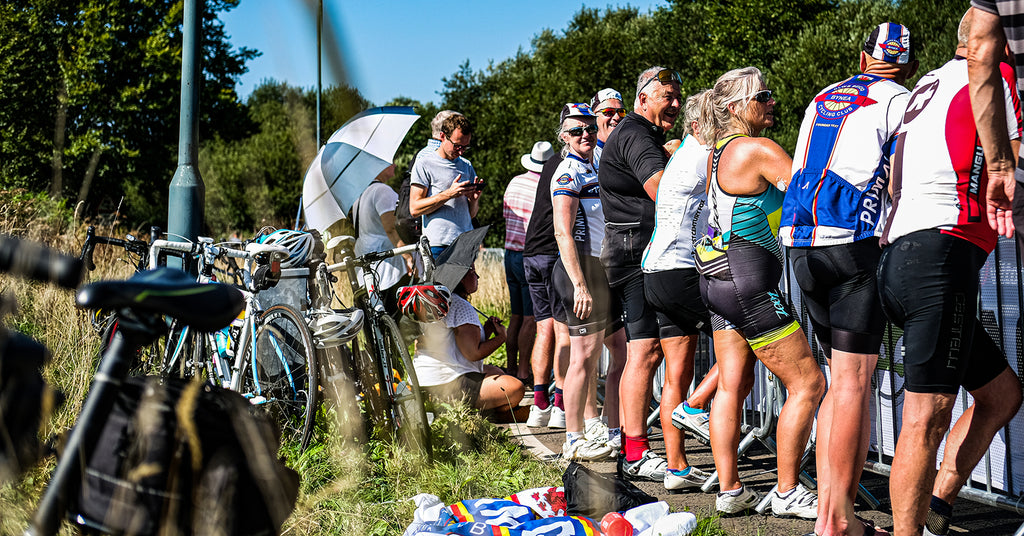 Team DSM at the Tour of Britain