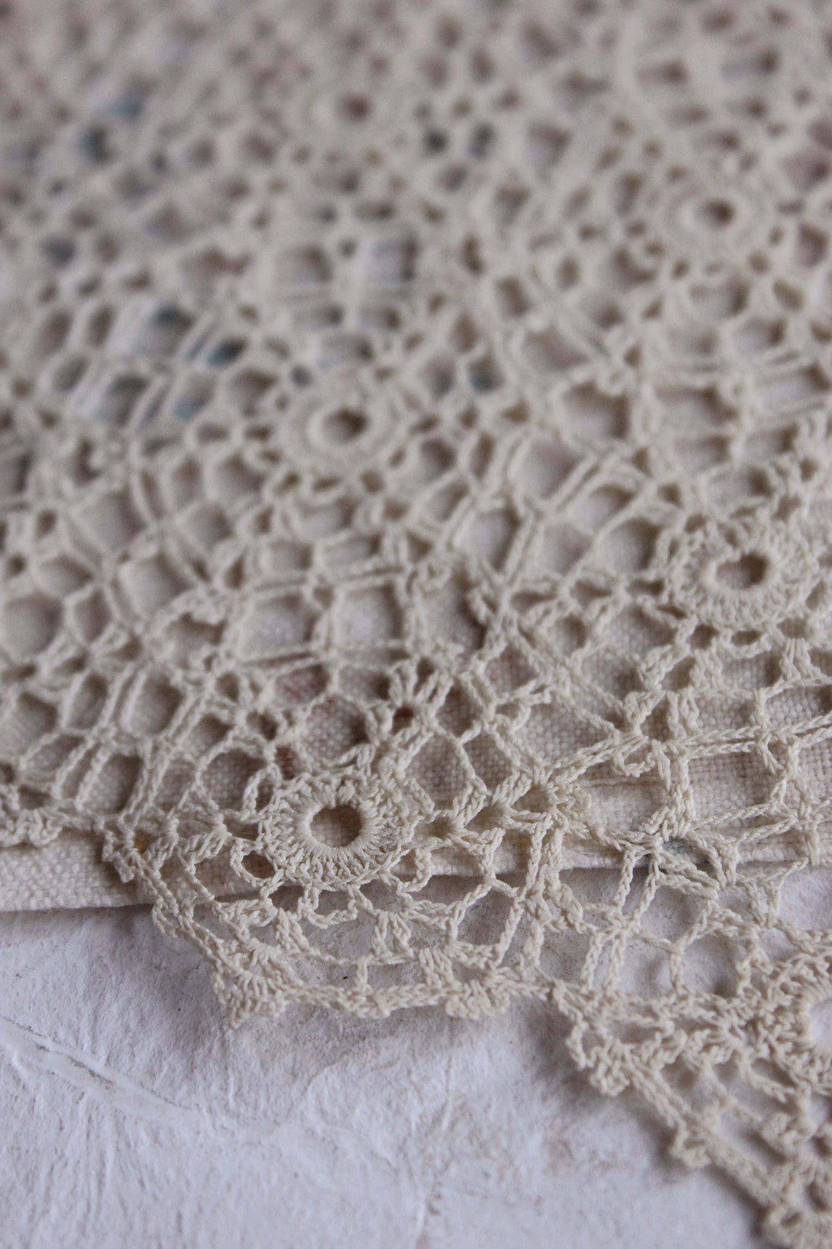 Hand Made Antique Crochet Panel – The Linen Garden