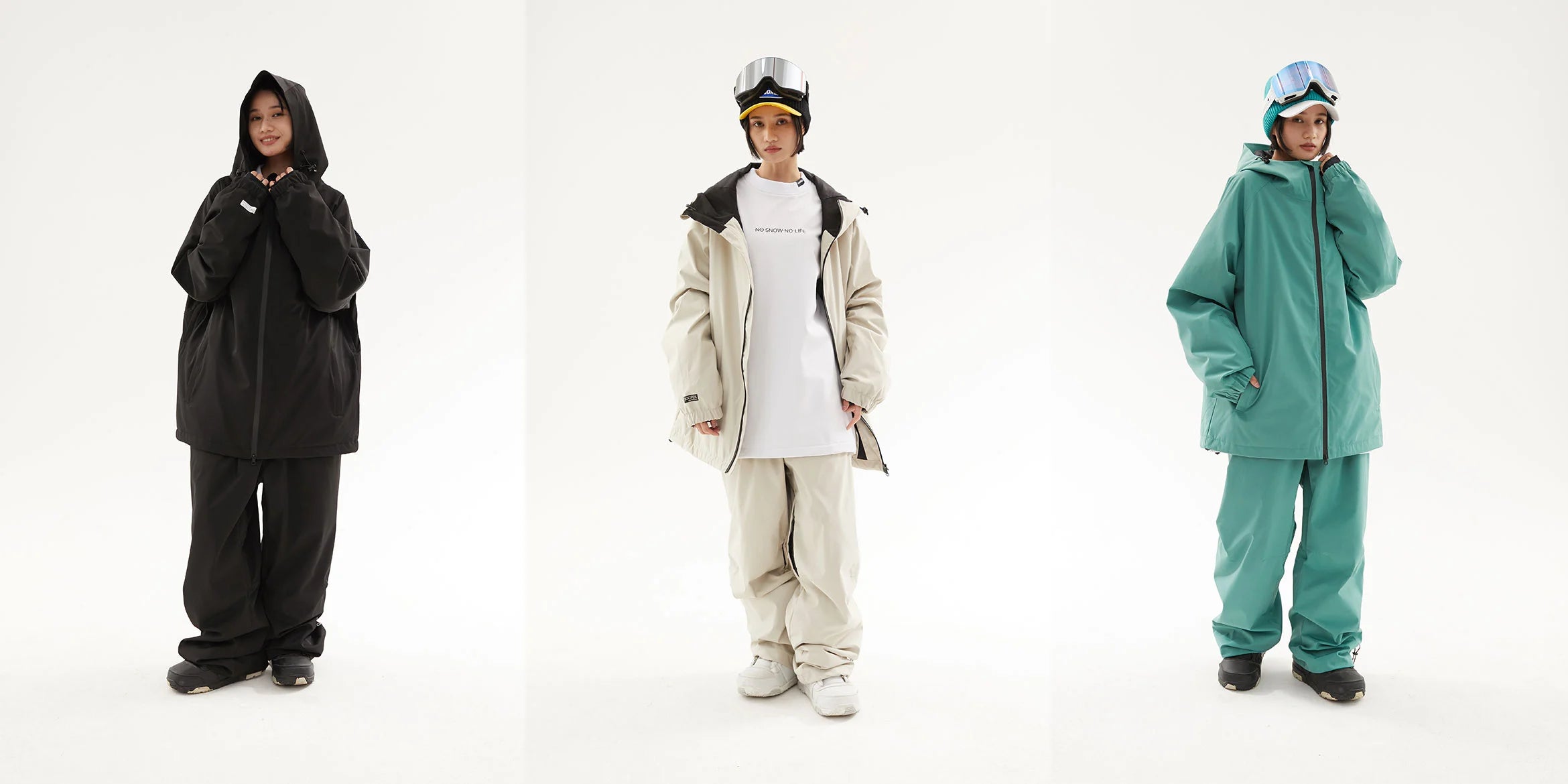 1. Doorek ski suit set - women