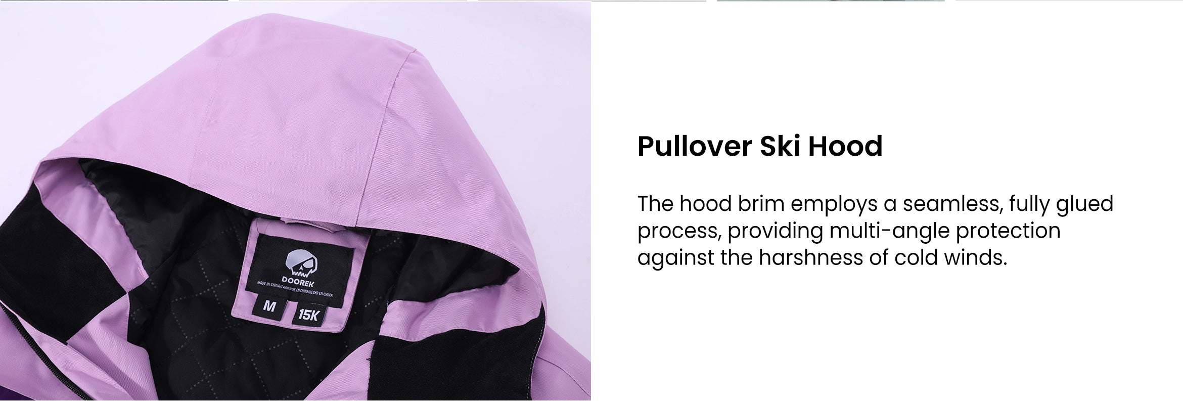 2. Pullover Ski Hood