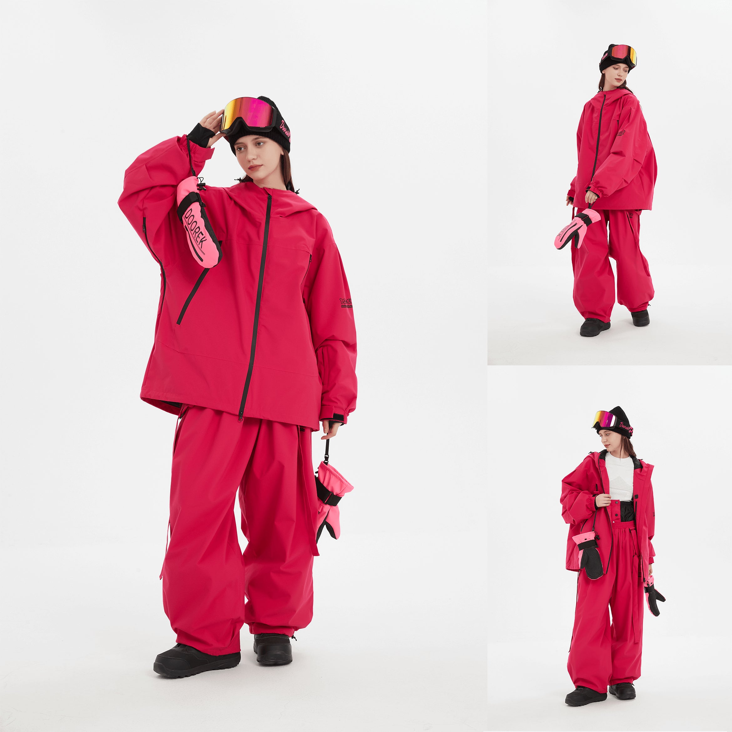 2. Doorek ski pants - hot pink