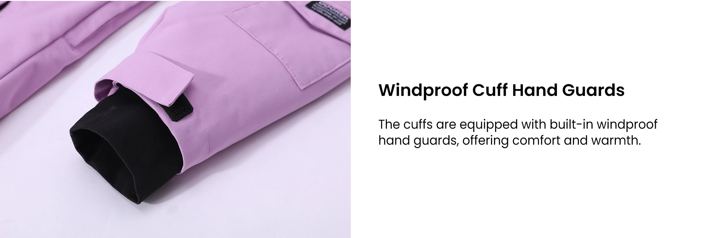 4. Windproof Cuff Hand Guards