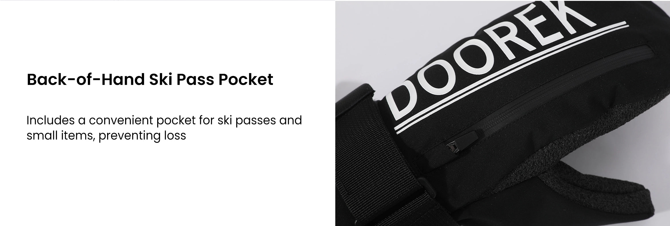 7. Back-of-Hand Ski Pass Pocket
