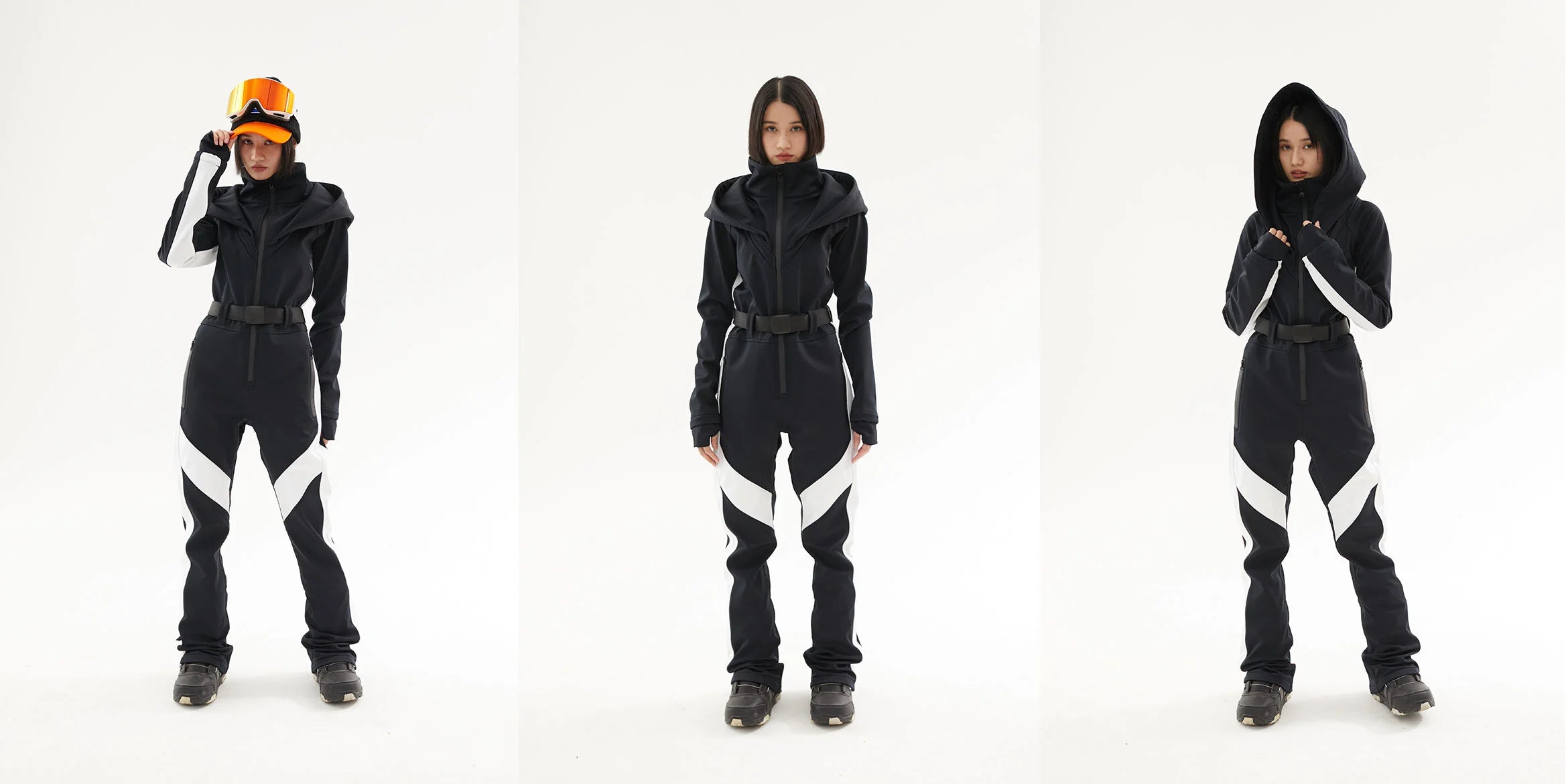 7. Doorek ski jumpsuit - black