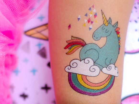 Buy Unicorn Birthday Tattoo Kids Birthday Temporary Tattoo Online in India   Etsy