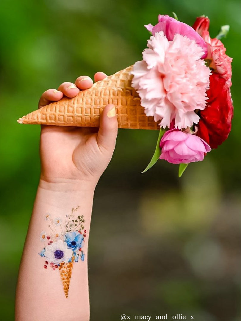 60 Ice Cream Tattoo Ideas For Men  Frozen Dessert Designs