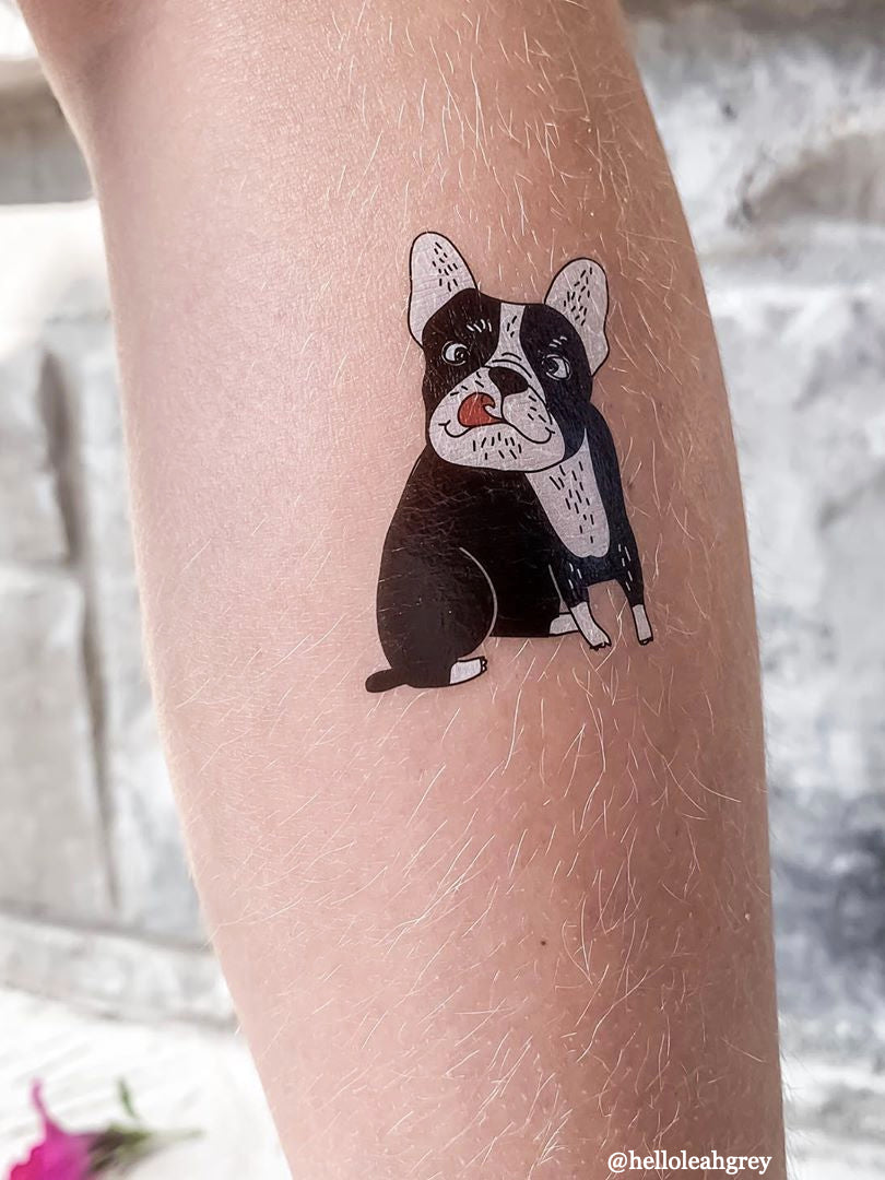 Would You Dye Your Dog or Get Her a Temporary Tattoo  Dogster