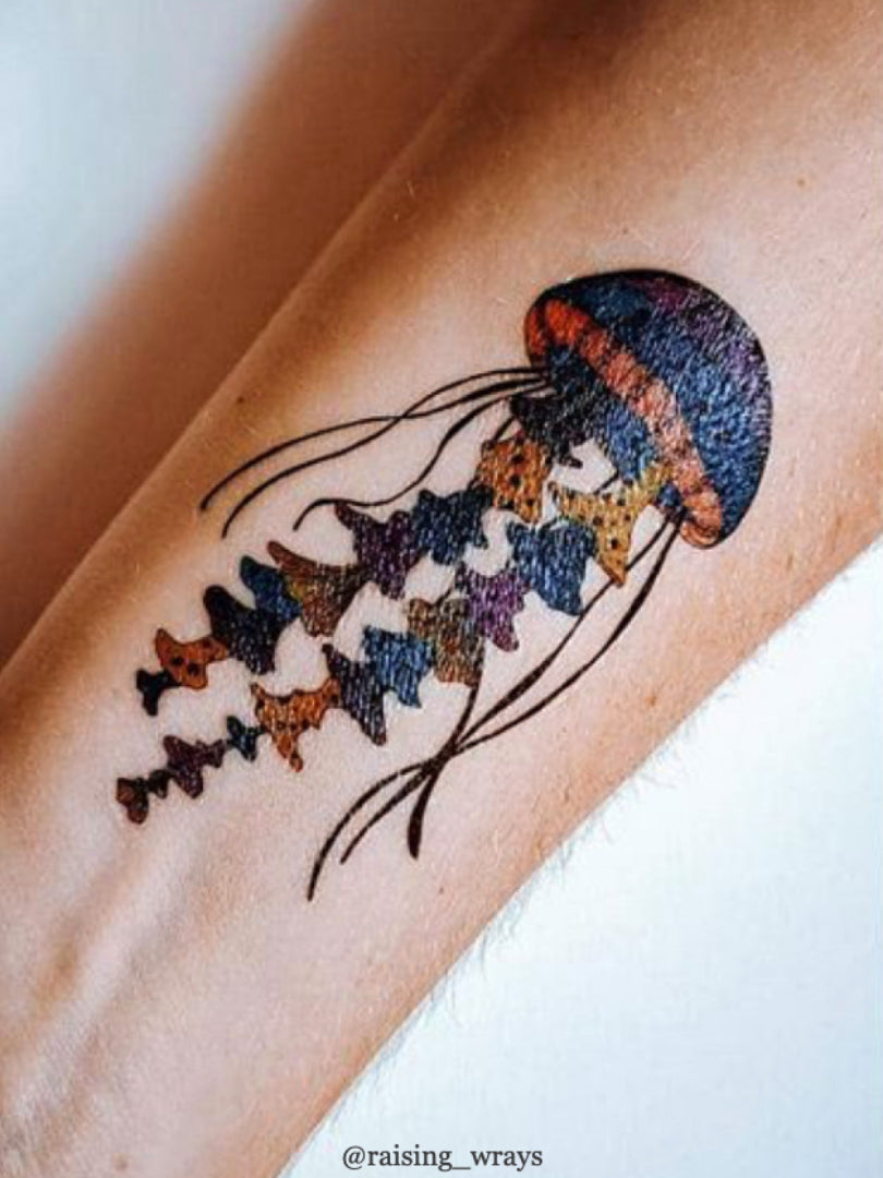 jellyfish tattoo  Blog  Independent Tattoo  Delawhere