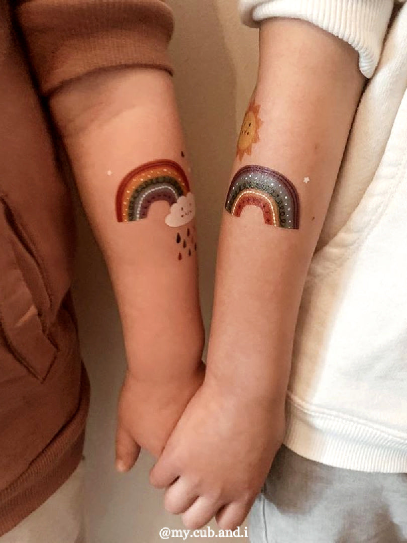 Baby rainbow tattoo  Round the World Magazine