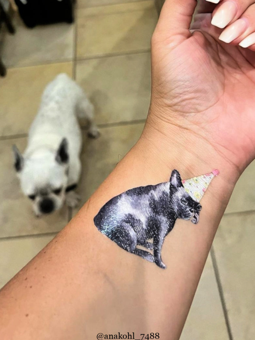 50 French Bulldog Tattoos in Creative Styles  Inku Paw