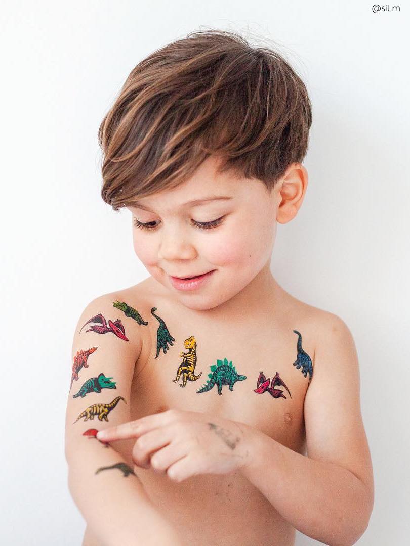 Glitter Dinosaur Temporary Tattoos for Boys  50 Styles Dinosaur Fake  Tattoos for Boys Kids Birthday Party Supplies Favors Baby Shower   Walmartcom
