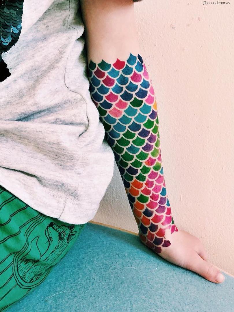 More Fish Scales  These Mermaid Tattoos Are So Pretty Theyre Like a Dose  of Vitamin Sea  Livingly