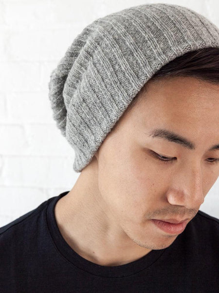 Sasawashi Beanie, Grey – MORIHATA