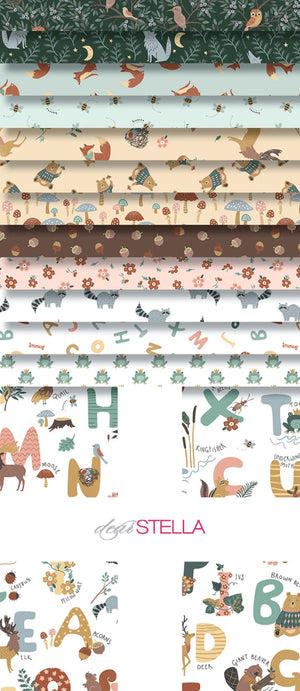 Alphabet City 10" Squares by Dear Stella for Benartex - LouLou's Fabric Shop