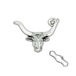 Longhorn Zipper Pull or Sewing Charm – LouLou's Fabric Shop