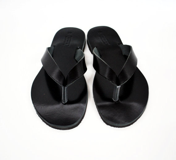 Women's Flat Thong Sandals Minimalist Solid Color Summer - Temu