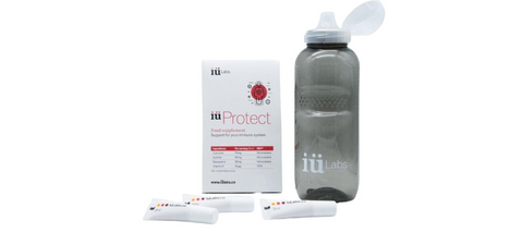 iuProtect immune health supplement by iuLabs, iüLabs, iüProtect, iüLabs Water Bottle