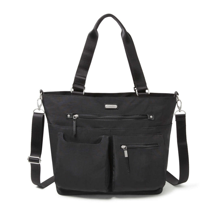 Baggallini Mini Carryall Tote - Sterling Shimmer