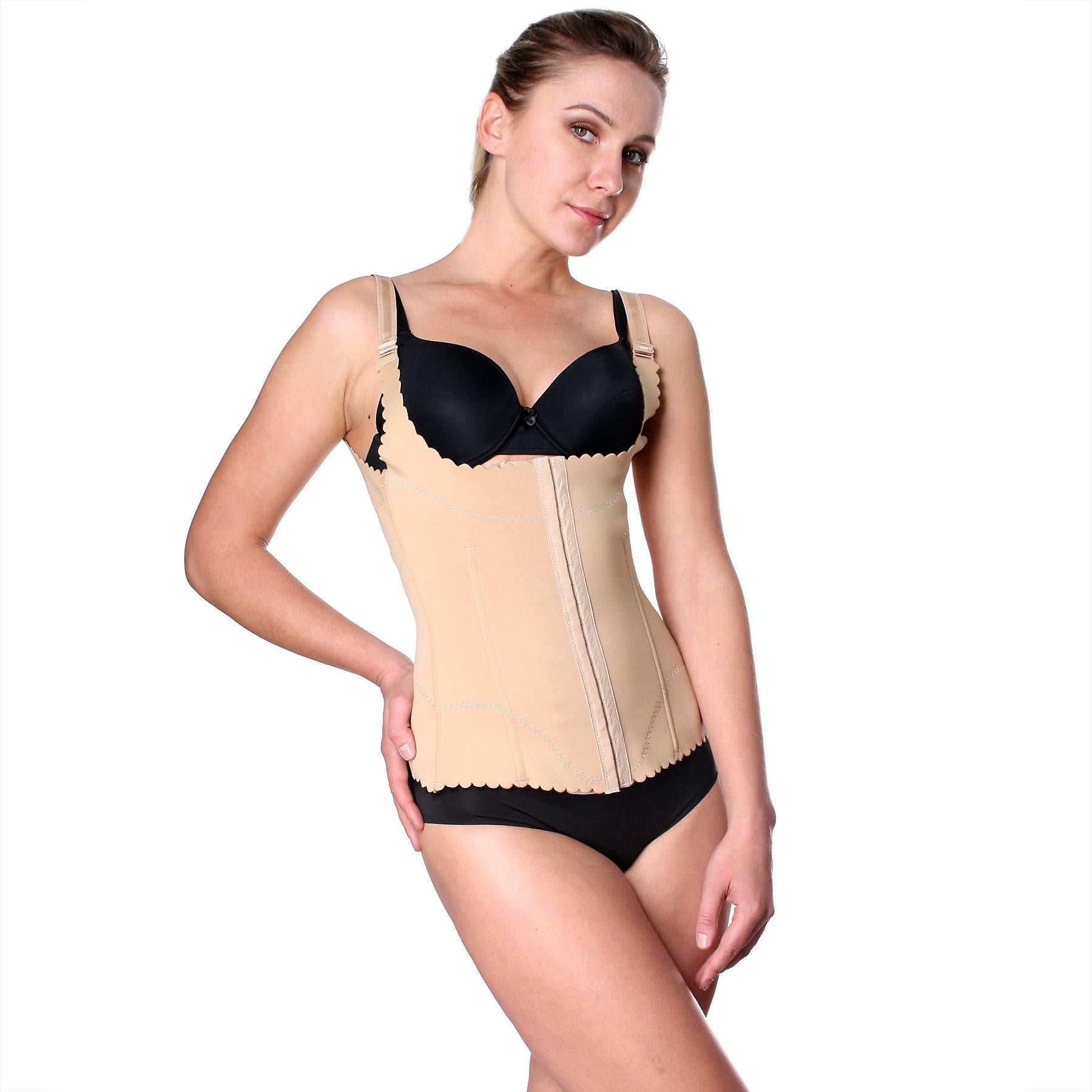 Valencia Womens Shapewear Boned Waist Cincher Corset Underbust Shaper