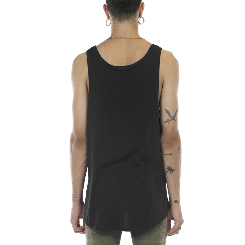 Mens Black Tank Top Organic Cotton – eleven44