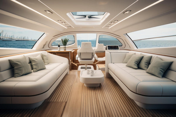 A Luxury Yacht Inside