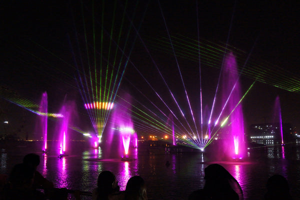 The Laser and Light Show at Dubai Festival City