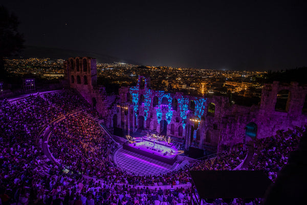 event in an ancient theater