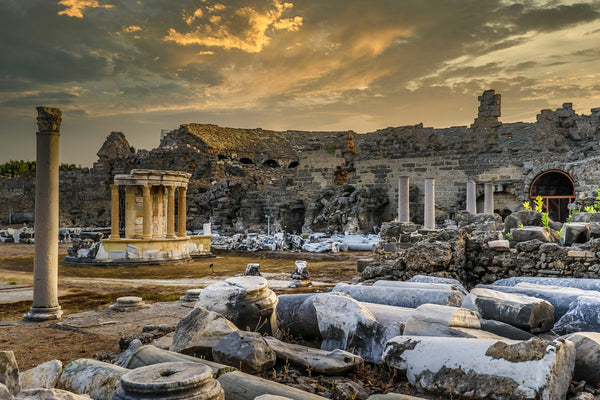 antalya ruins of an ancient city