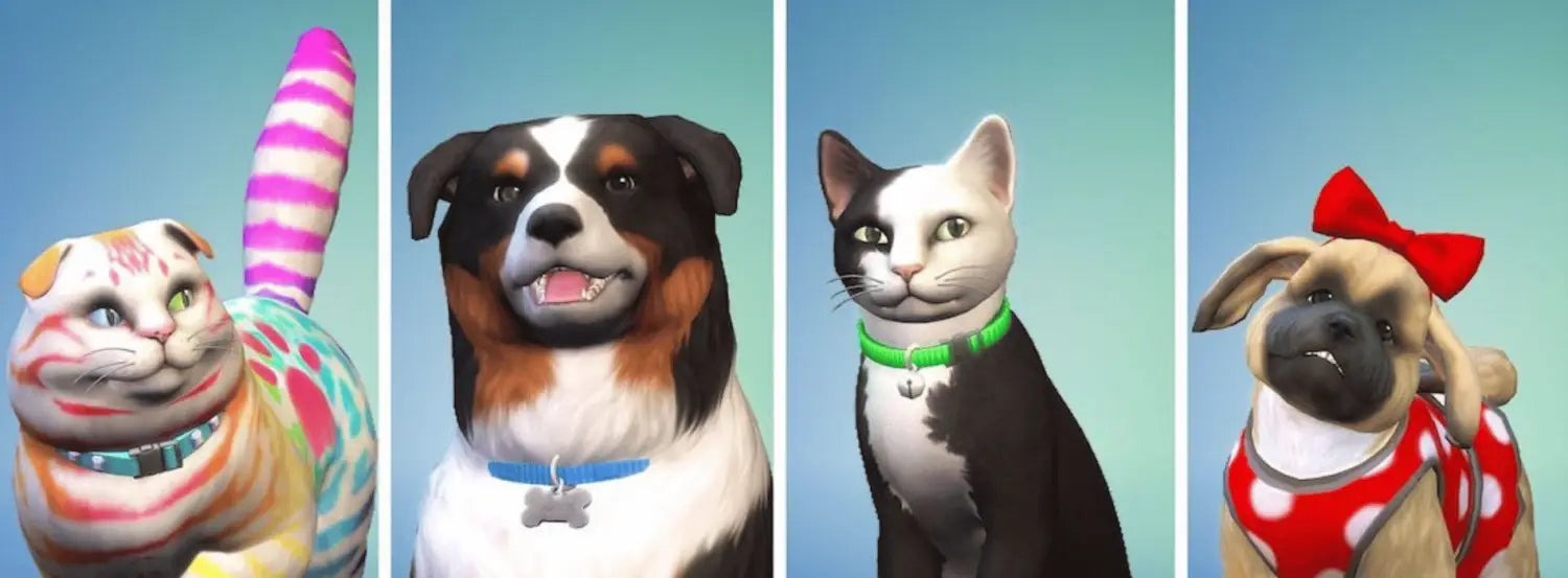 The Sims 4: Cats & Dogs-dog-games