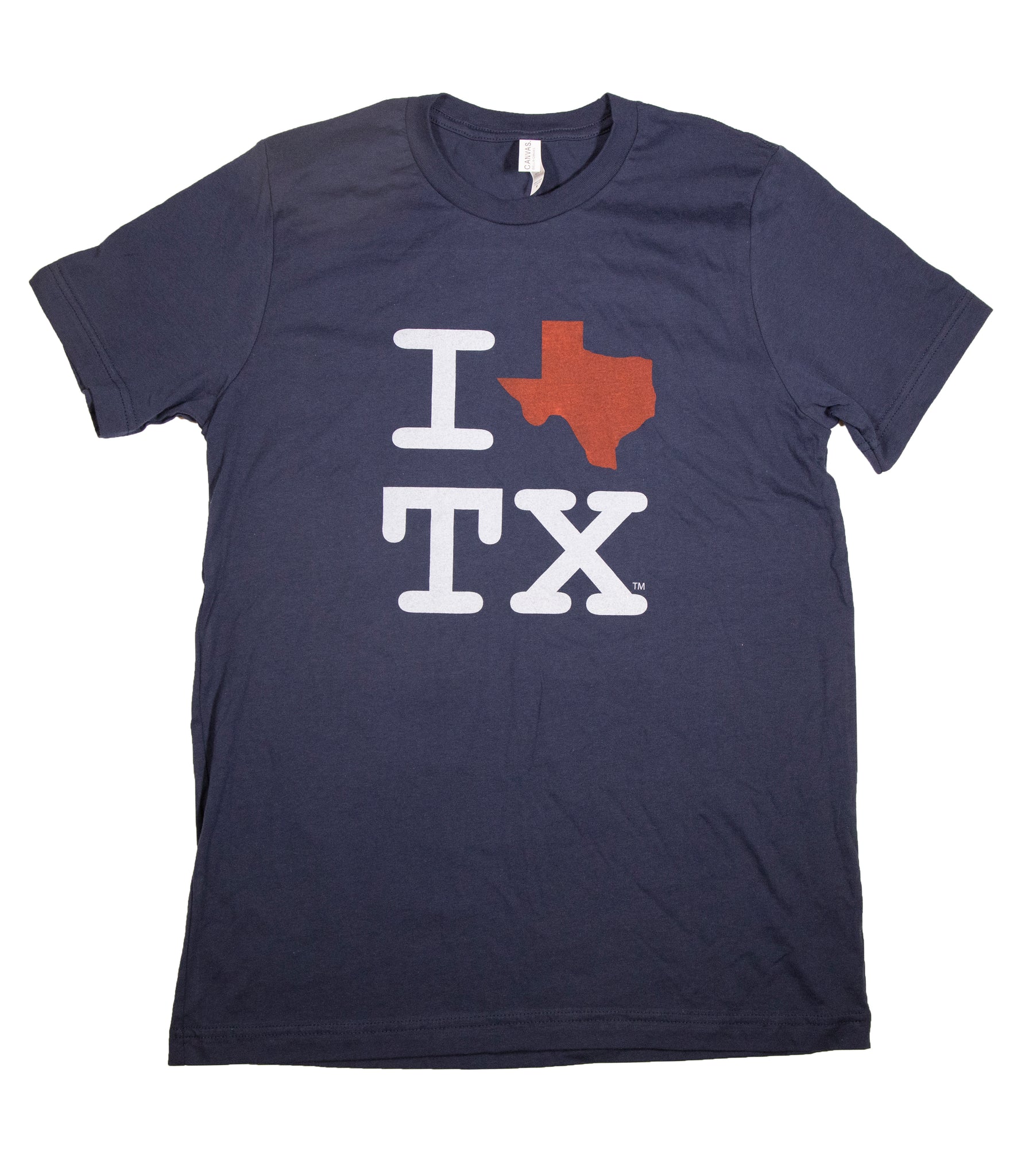 I Love Texas T-Shirt - Blue – The Texas Bucket List