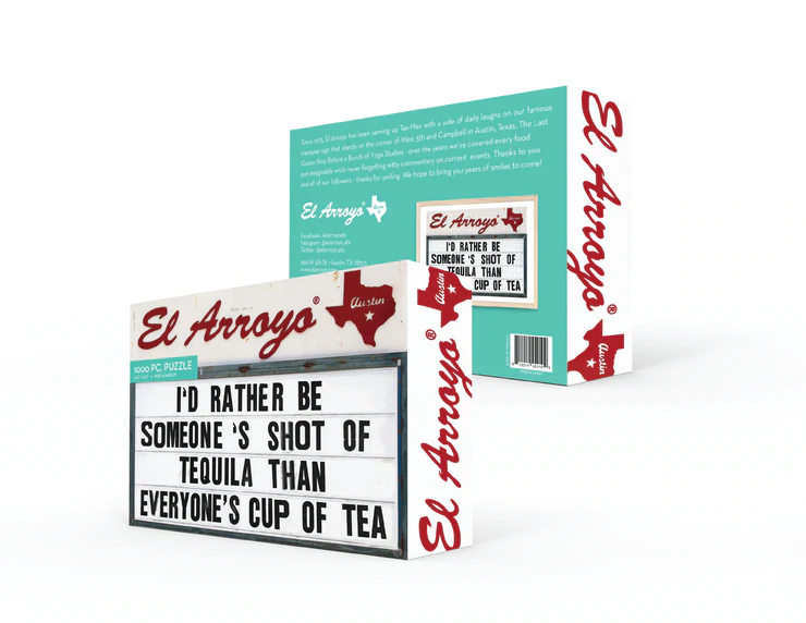 El Arroyo Puzzle, Shot of Tequila