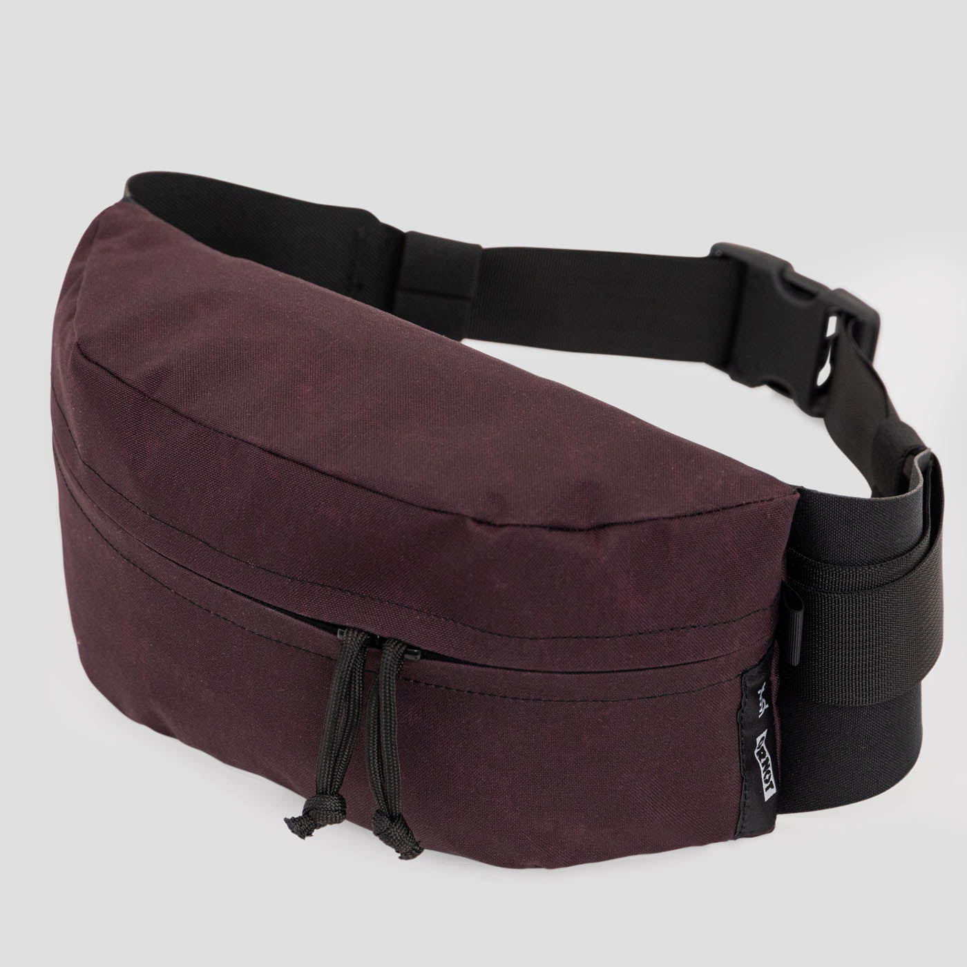 maroon fanny pack