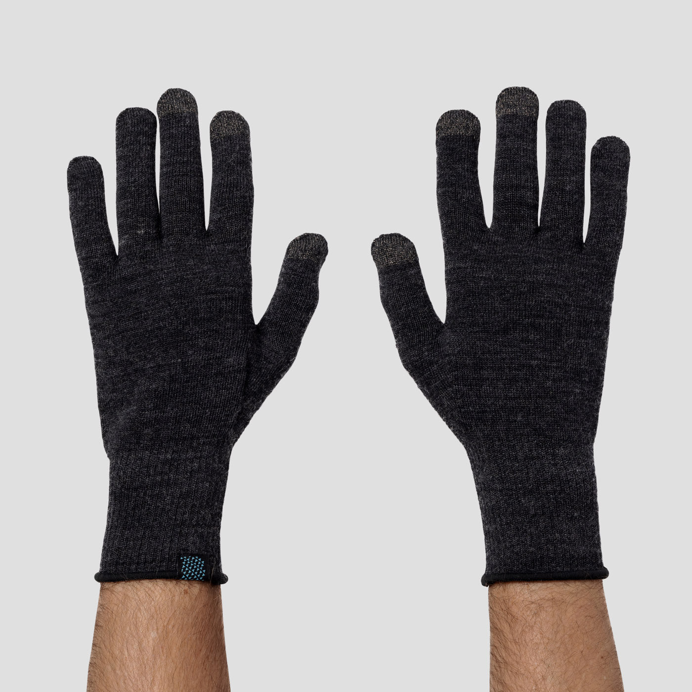 Italiaans Steen rand Merino Gloves - Bluebird – Ornot Online Store