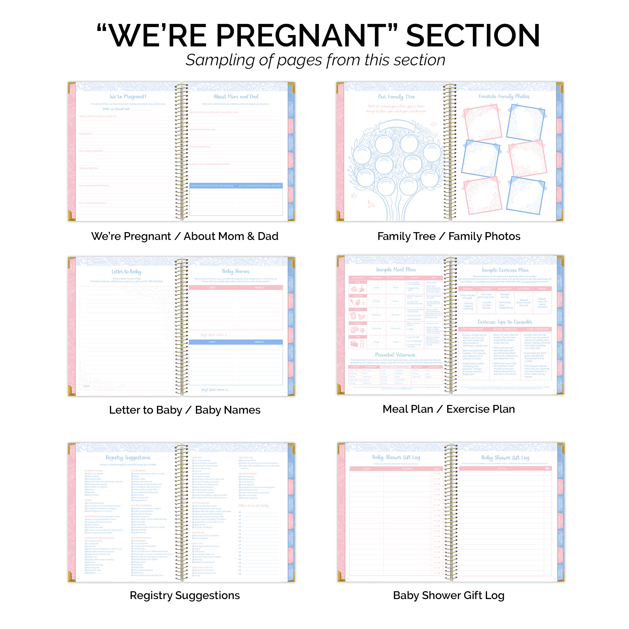 Pregnancy & Baby's First Year Planner Journal - bloom planners® – bloom  daily planners