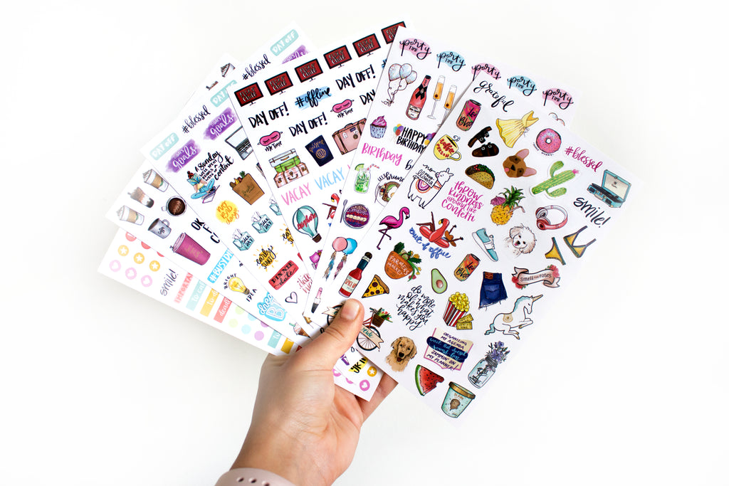 Download Planner Sticker Sheets, Classic Planner Decorating ...