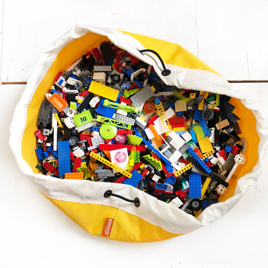 Toy Bags + Storage + Organizer | Swoop Bags | Ideal for LEGO Storage