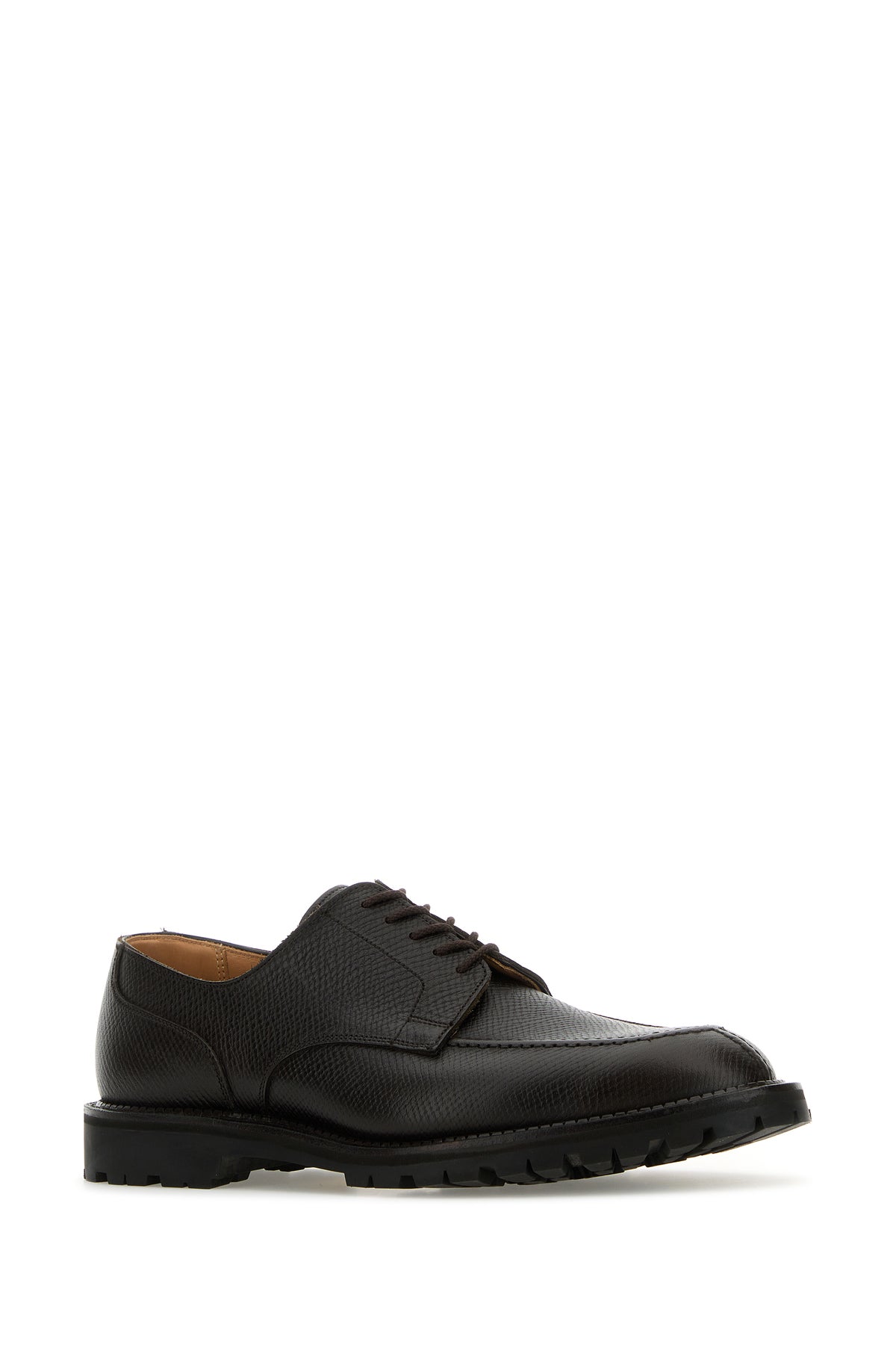 Crockett&jones Scarpe Stringate Denver In Pelle Testa Di Moro Uomo