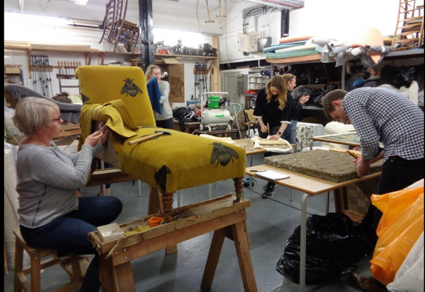 Upholstery Course at the School of Stuff