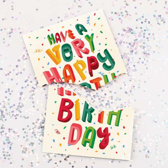 Endless Never Gonna Give You Up Birthday Card With Glitter – Joker  Greeting