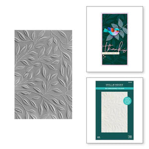 Spellbinders - Leafy 3D Embossing Folder - Root & Company - Spellbinders Embossing Mats