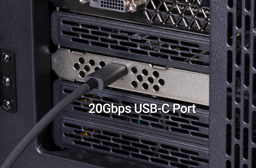 Allegro Max USB-C 20Gpbs USB-C Port